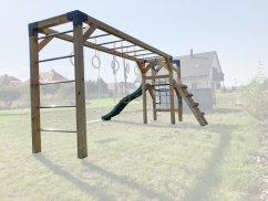Detské ihrisko so šmýkačkou (MINI - 1x4m)