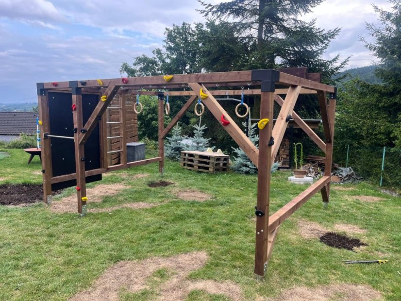 Velké dětské workoutové hřiště  (CUBE - 3x4m)