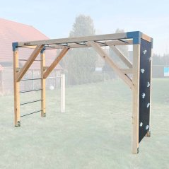 Detské ihrisko s lezeckou stenou (MINI - 1x3m)