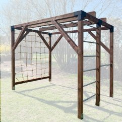 Detské ihrisko s povrazovou sieťou (MID - 2x3m)