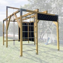 Rodinné workout ihrisko so šplhom (CLIMBER - 3x4m)