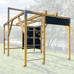 Rodinné workout hřiště se šplhem (CLIMBER - 3x4m)