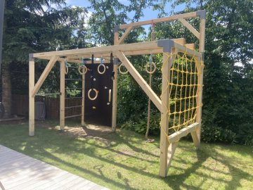 Rodinné workout ihrisko CLIMBER so sieťou