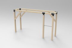 Ihrisko MINI 1x4 s nízkou hrazdou v zostave