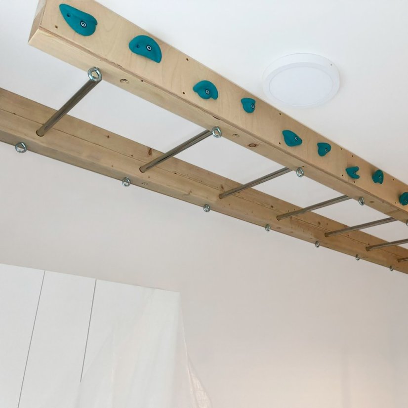 Domácí žebřík na ručkování