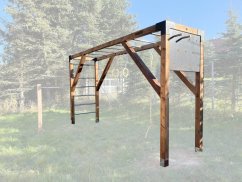 Zahradní workout hřiště Obstaculus s pegboardem