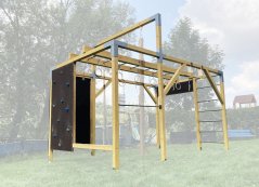 Rodinné workout ihrisko so šplhom (CLIMBER - 3x4m)