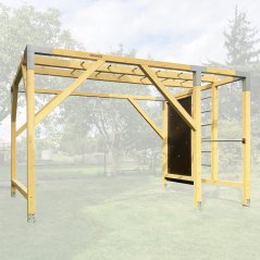 Velké dětské workoutové hřiště  (CUBE - 3x4m)